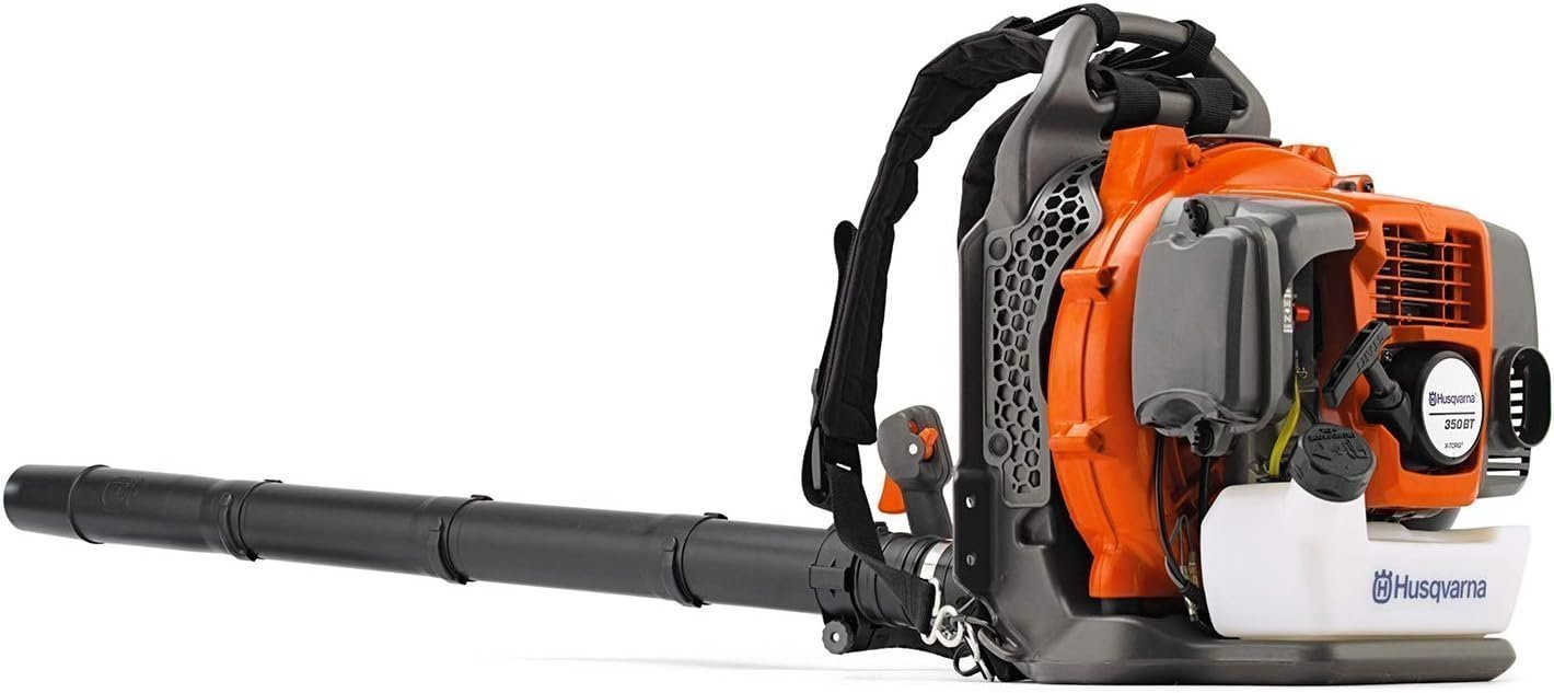 61kAiUlskLL._AC_SL1500-3.jpg Husqvarna 350BT Gas Backpack Leaf Blower 50.2cc, 692 CFM, 180 MPH - Image 1