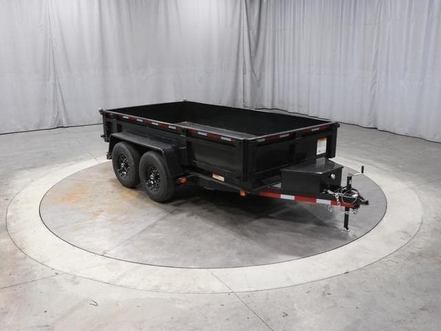 CO6X12DUMPLP12KEC_0_Co6X12Dumplp12Kec-100-1_fd2f0b9f-faaf-4377-9b48-3bd0665e46cc.jpg 6×12 Dual-Axle Dump Trailer – 12,000 lb Heavy-Duty Hauler for Construction & Landscaping - Image 1